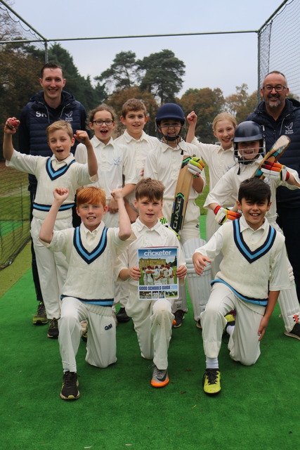 Barfield children celebrate Cricket accolade
