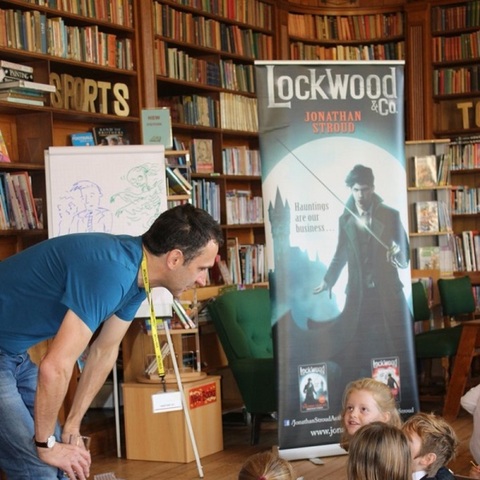 Jonathan Stroud at Beechwood Park School