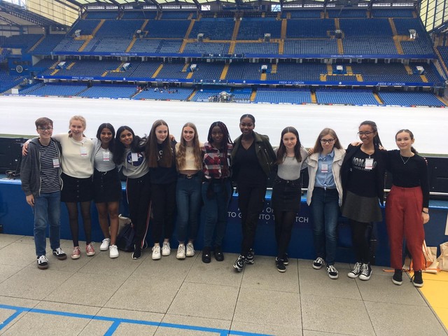 BHS Students at Stamford Bridge