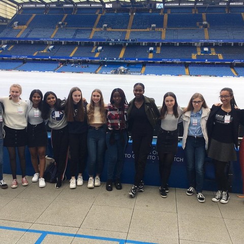BHS Students at Stamford Bridge