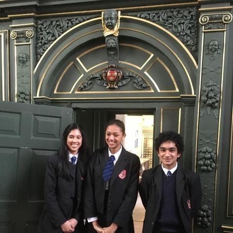 Anisa Sarwar (Chair) Nicole Fergus (Speaker) and Mayukha Rodrigo (Questioner)