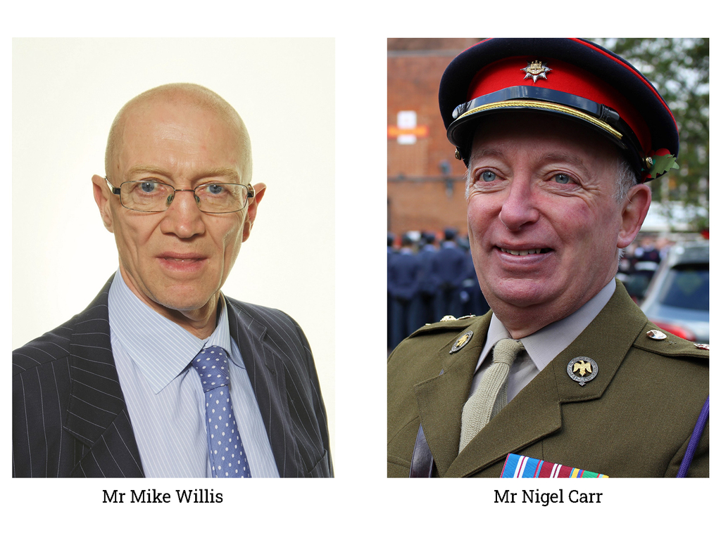 Mr Mike Willis and Mr Nigel Carr