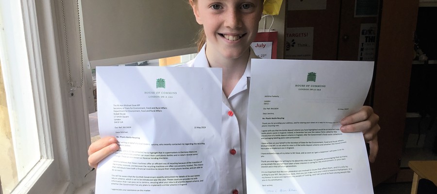 Jemima Faskerty Letters to Parliament