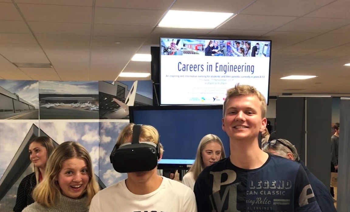 Engineering visit for press
