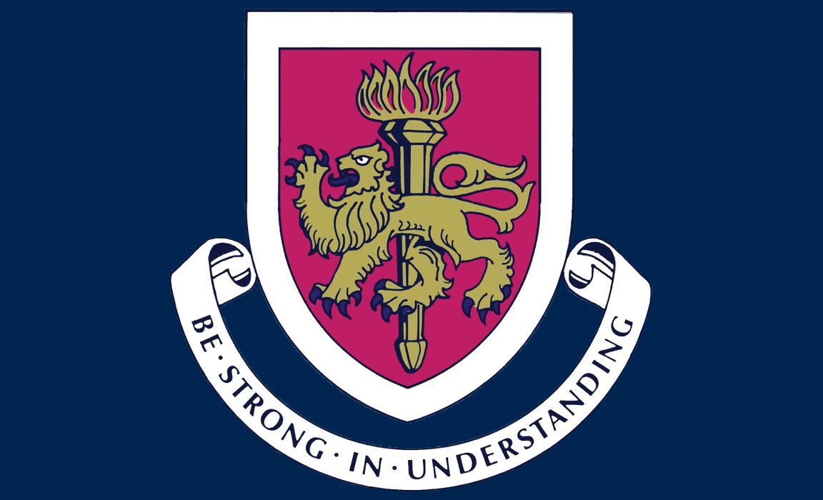CFCS Crest - navy background