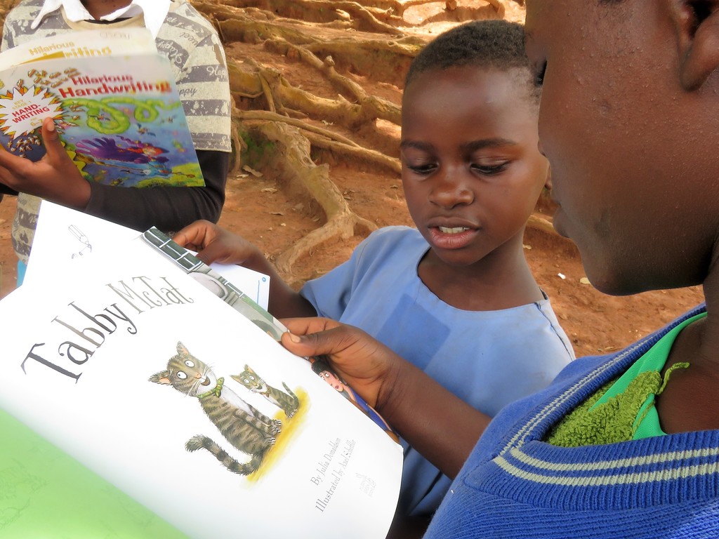 St Kizito school in Uganda receive books from Cranmore