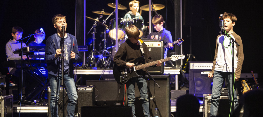 Pupils from Dauntsey's Peform at ROCKfest '19