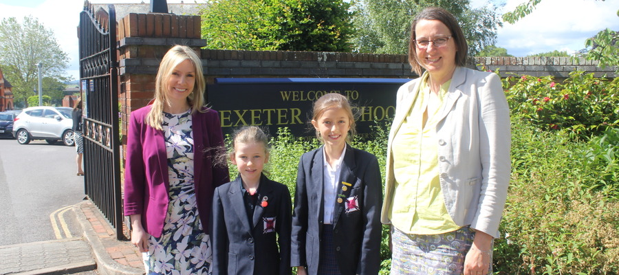 Carnegie Award success for Exeter Junior School