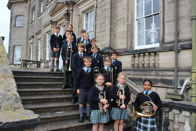 Foremarke Hall Brass Musicians