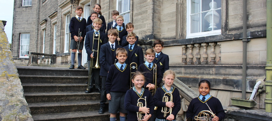 Foremarke Hall Brass Musicians