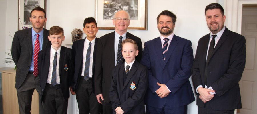 Visit to Halliford School by PCC for Surrey