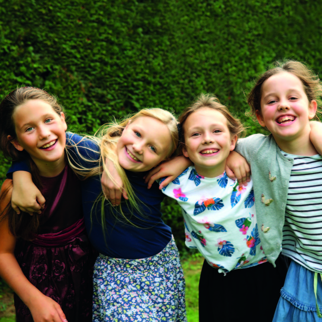 Girls Hugging small