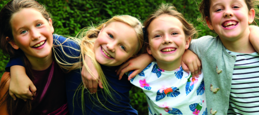 Girls Hugging small