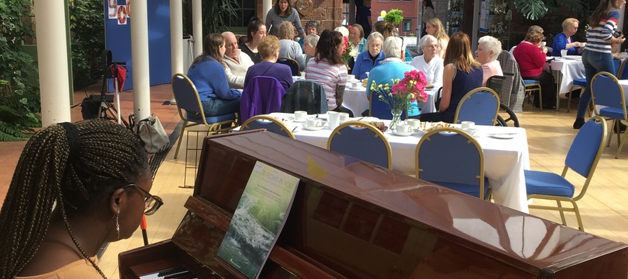 Contact the Elderly tea party at Kilgraston School