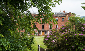 Kilgraston School main building and grounds.