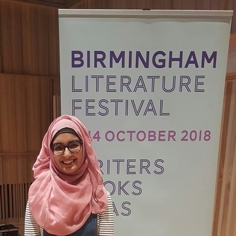 Aliyah Begum of KEHS is crowned Birmingham's Young Poet Laureate