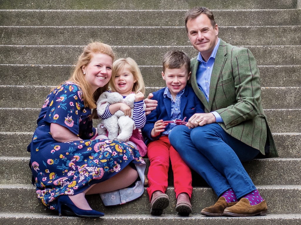 New King's Headmaster_Gareth Doodes and Family_Nov 2019