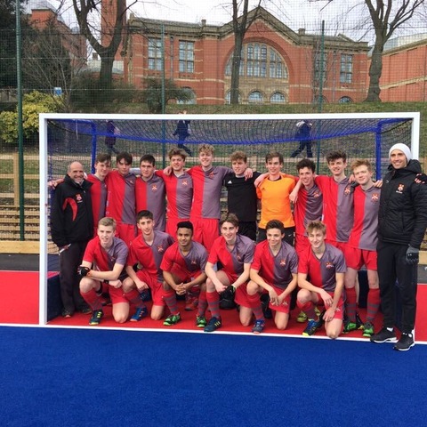 Hockey winners in full strips