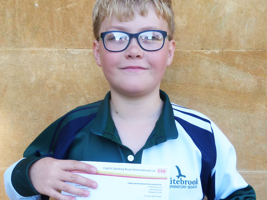 Kitebrook Orator tops National English Speaking Awards