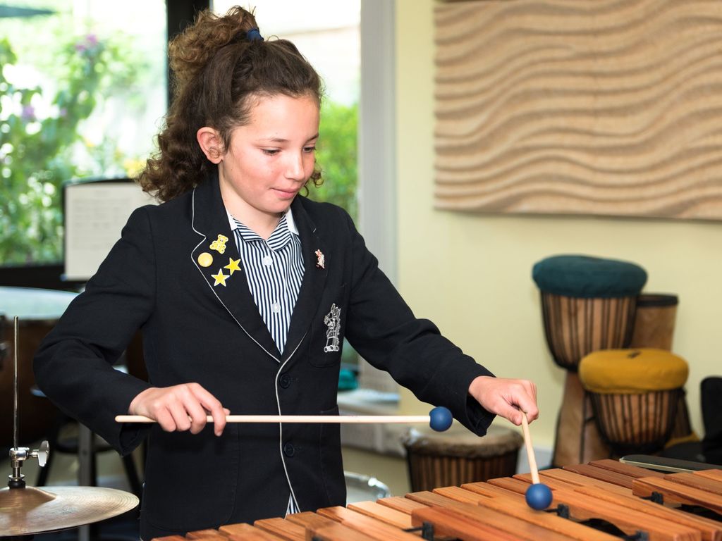Percussionists at LJS