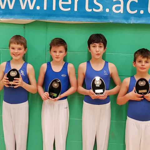 Trampoline team Feb 2019