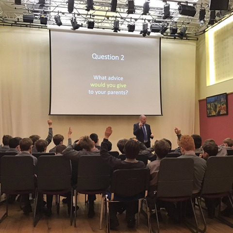 Moulsford boys discuss e-safety