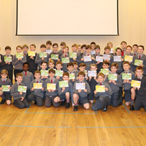 Certificates Presented to 51 Moulsford boys