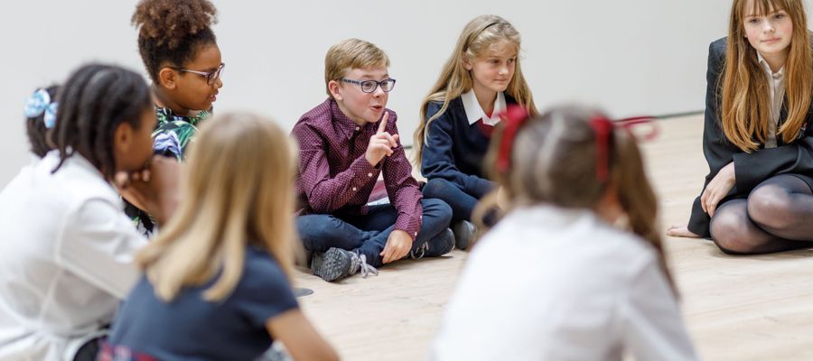 Bertie in rehearsal