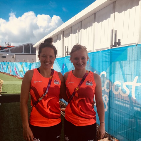 Oakham School's Elli Watton & Kathryn Lane winCommonwealth Games Bronze