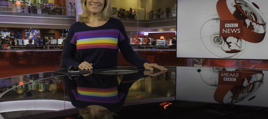 BBC Broadcaster and Putney High School Alumna, Sophie Raworth by Photographer Anita Corbin.