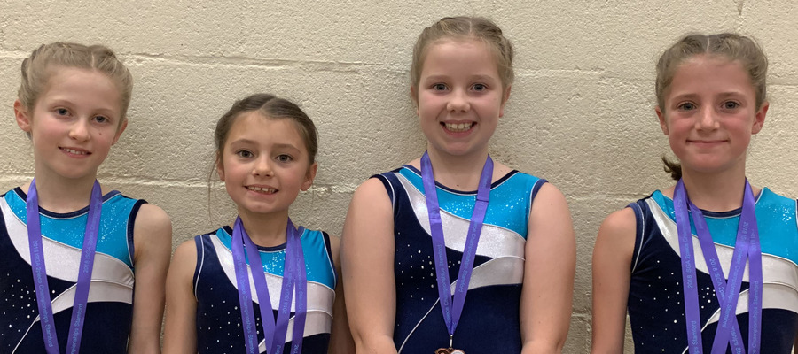 Queen Mary's Under 10 Gymnastics Team