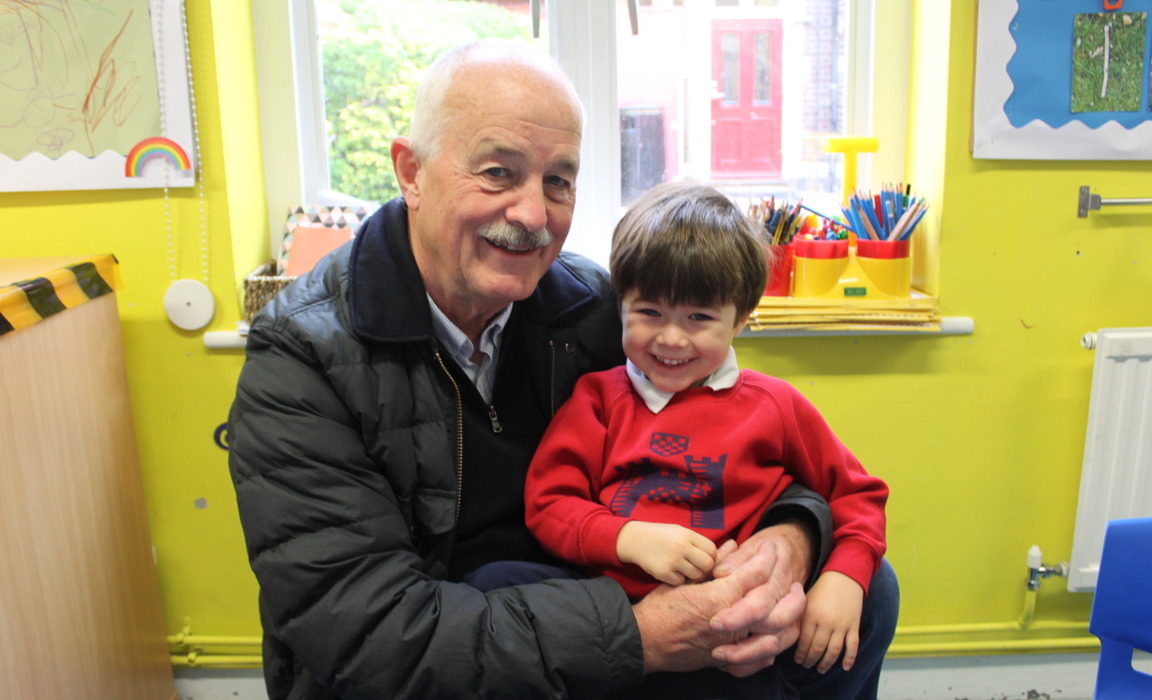 RSM grandparents enjoy celebrating Grandparents Day with their grandchildren