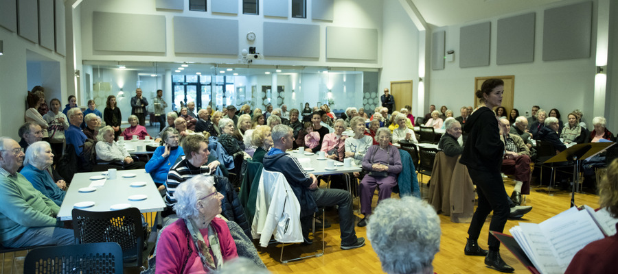 St Mary's Church Centre was the venue for the concert