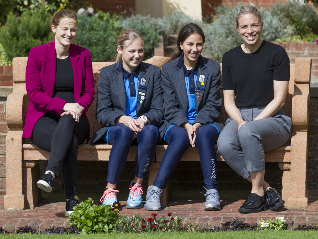 The Richardson-Walshes with pupils