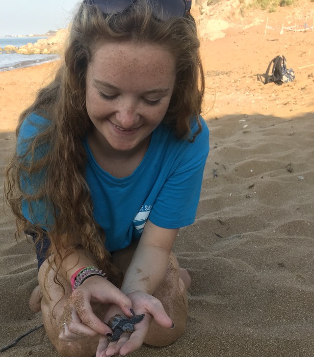 Rosie and turtle
