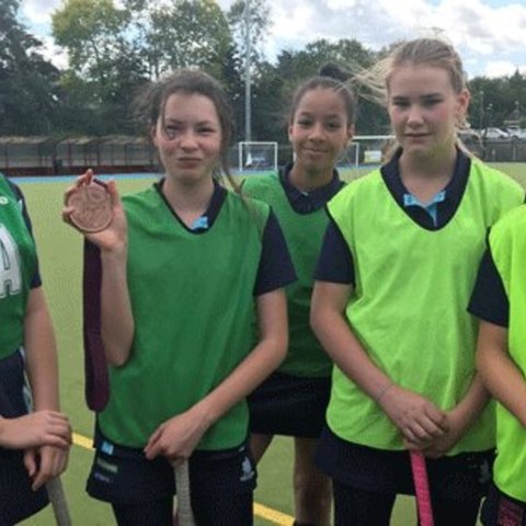 The girls also got to ask Sally about the Olympics and even hold her medal.