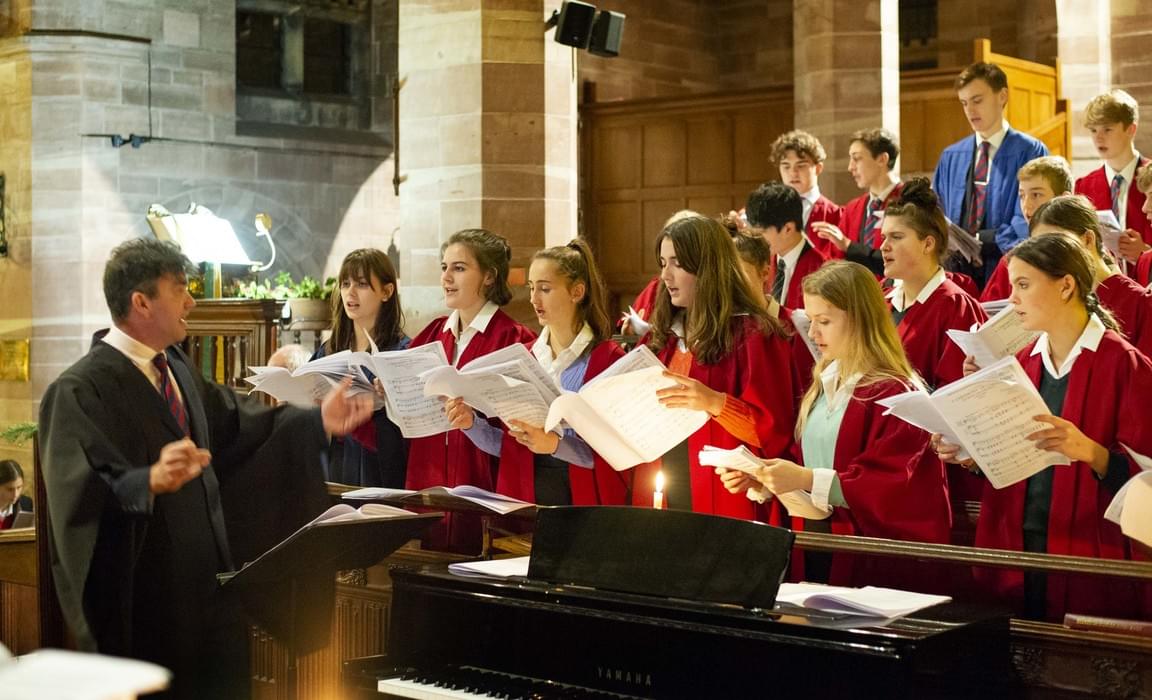 Sedbergh Chapel Choir led by Mr Seymour