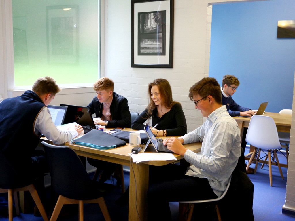Sixth form students