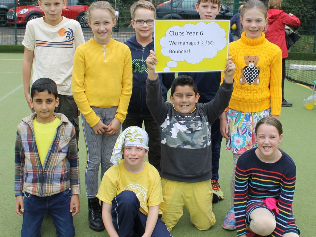 Proud Children from Year 6, Clubs House at St. Andrew's