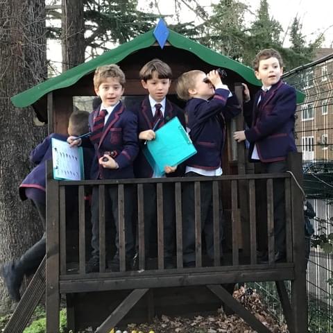 Year 2 investigating local bird species