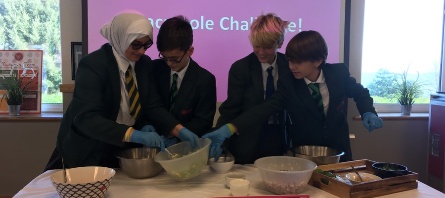 Bede’s Prep pupils learning about nutrition by playing The Guacamole Challenge