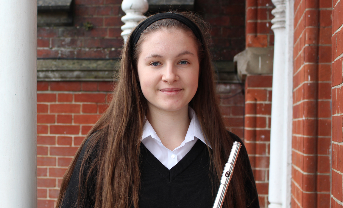 Lower Sixth Bede’s pupil and seasoned flautist Daisy Noton