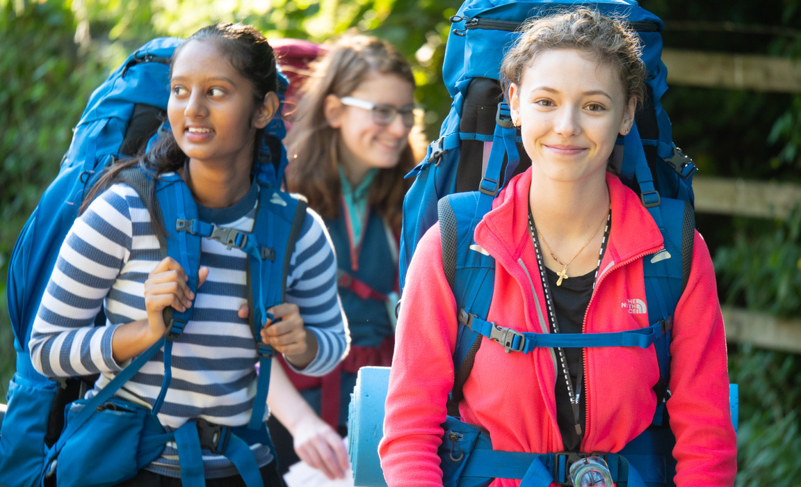 Pupils on Duke of Edinburgh expedition