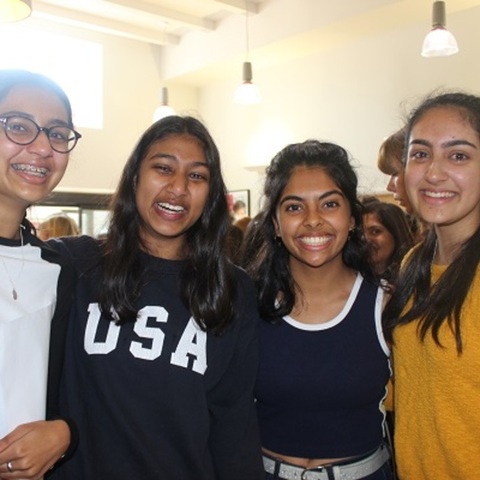 Kimica Banwait and friends