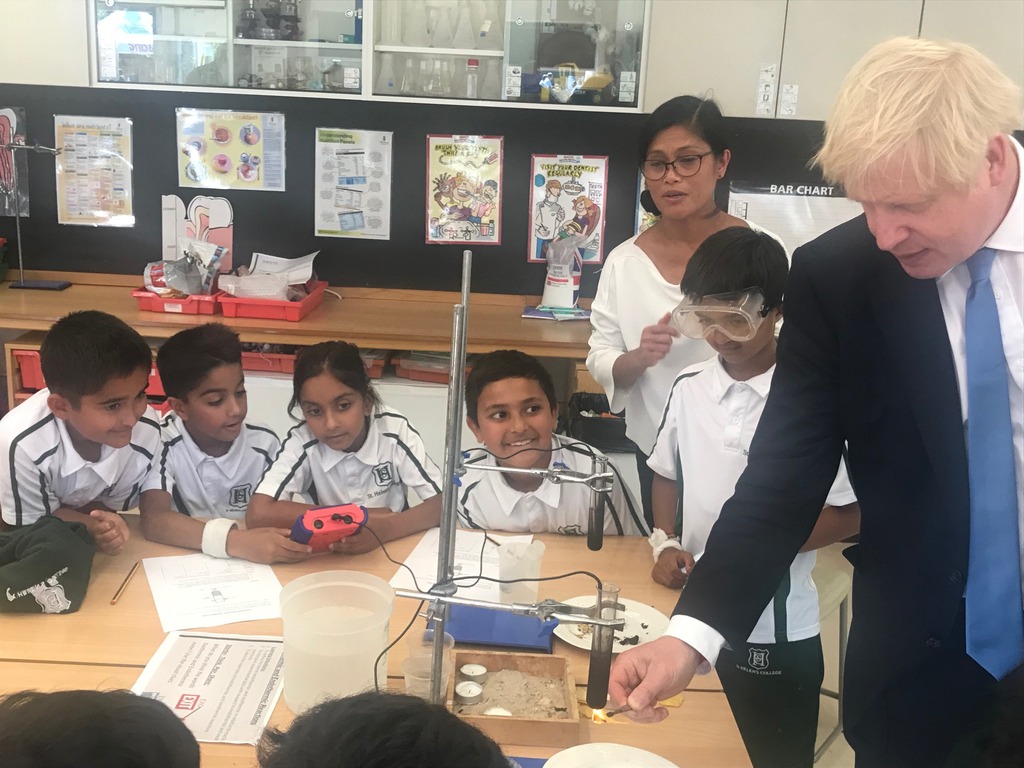 Boris Johnson Science Experiment