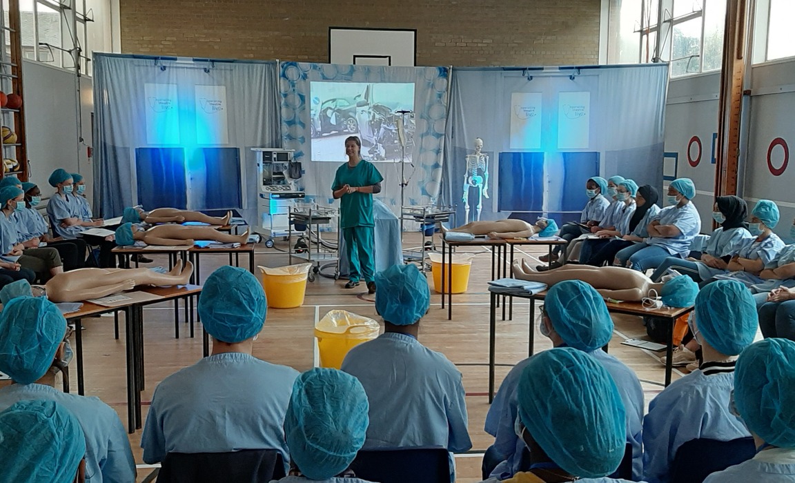 Pupils from throughout Scotland attended Operating Theatre Live