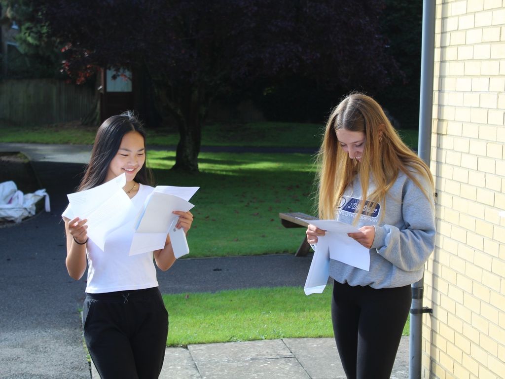 Sun shining on St Mary’s for excellent GCSE results