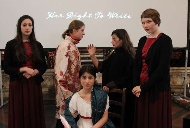 Talbot Heath pupils breathe life into Mary Shelley at the Festival