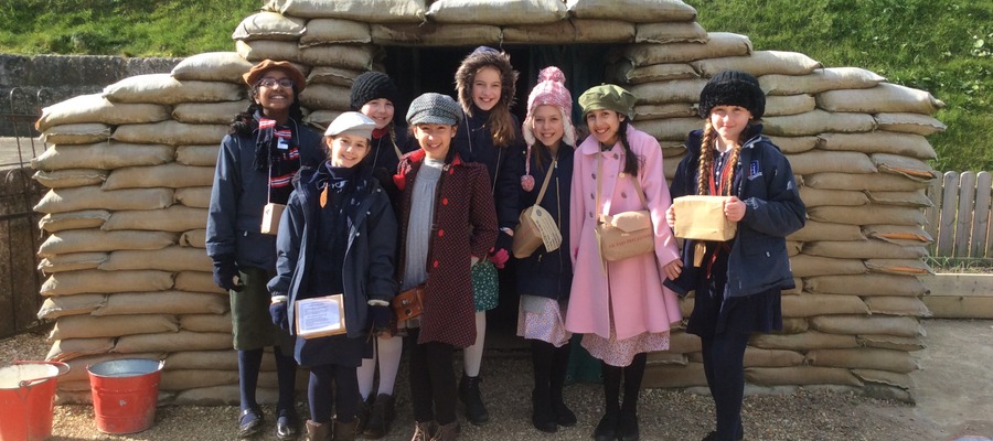 Year 6 Experience 1940 at Nothe Fort