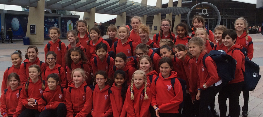 Year 5 Excited to be a part of Young Voices at the O2